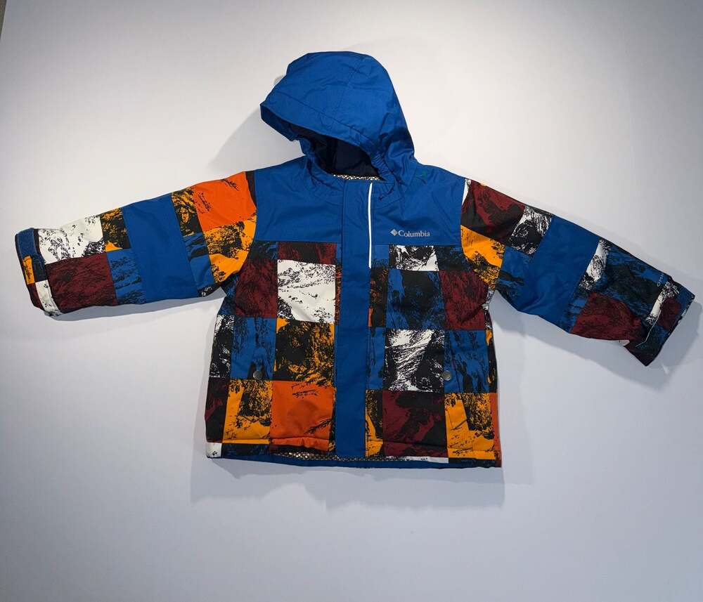 Columbia Toddler Mighty Mogul Omni-Heat Insulated Jacket Size 2T Blue